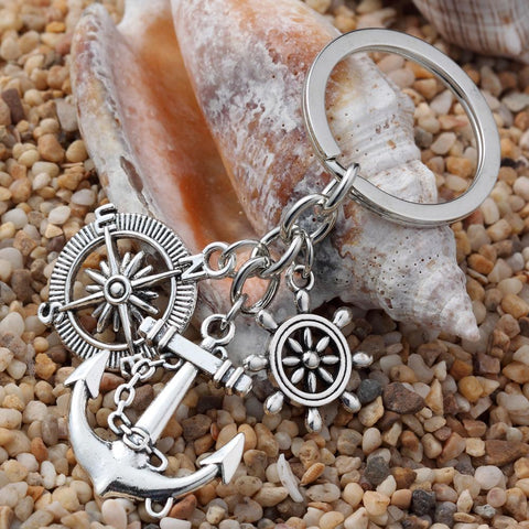 Vintage  Compass & Anchor Charms