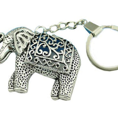 Vintage Elephant Charm Key Chain