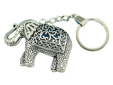 Vintage Elephant Charm Key Chain